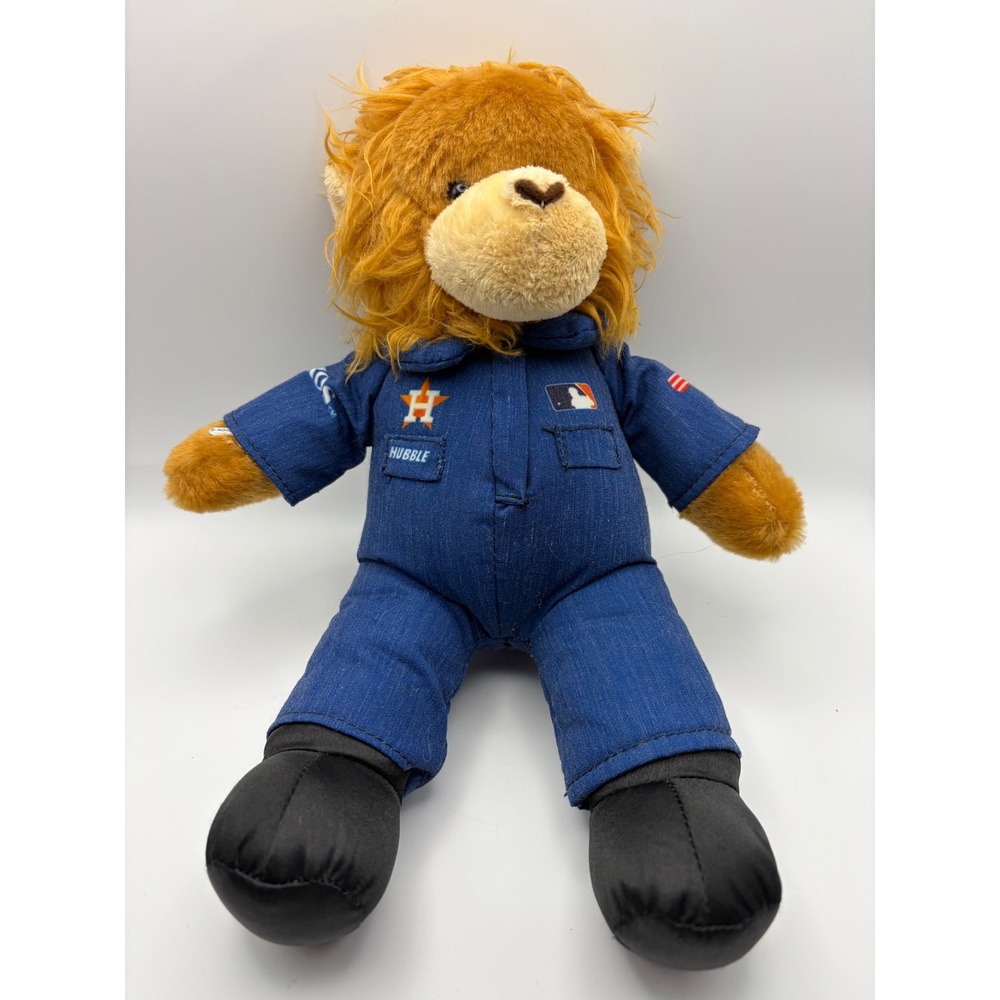 Houston Astros Orbit Mascot Plush FOCO MLB Astronaut Hubble 01 Blue Flight Suit